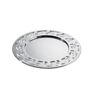 Alessi-Ethno Placemat with perforated edge in 18/10 stainless steel mirror polished